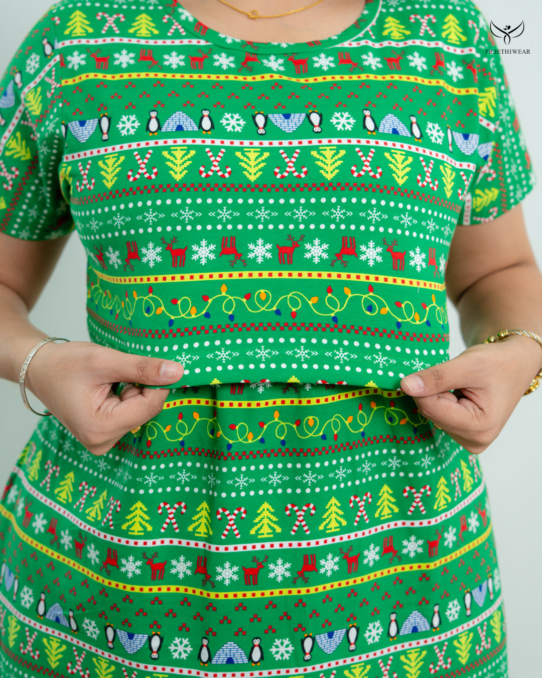 Gopeeka Soft Cotton Full Length Maternity Loungewear