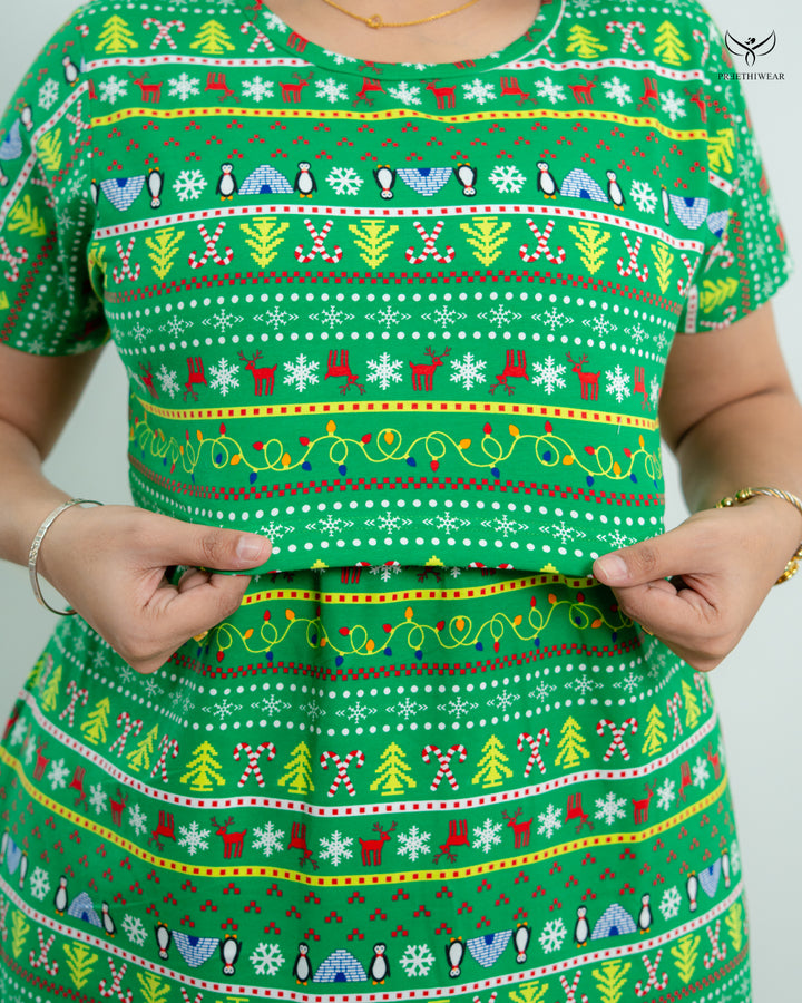 Gopeeka Soft Cotton Full Length Maternity Loungewear