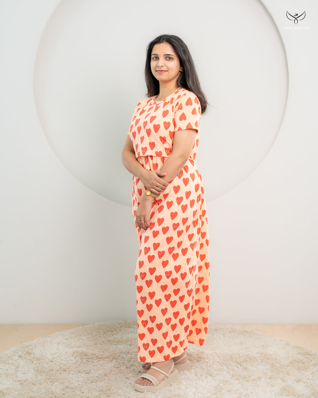 Rishna SoftCotton Full Length Maternity Loungewear