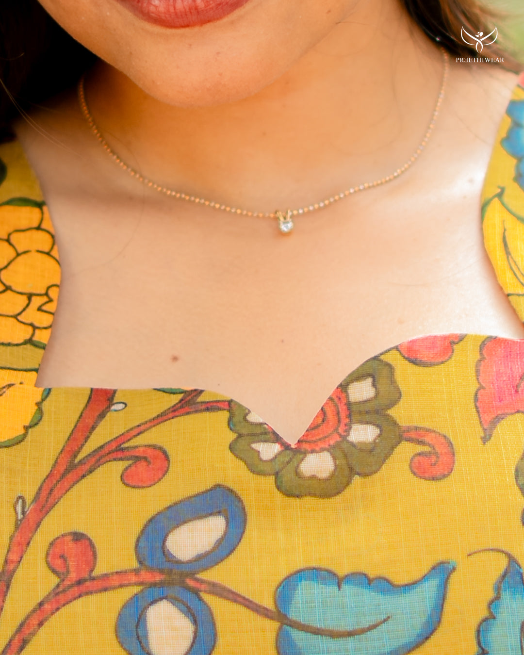 Pratiksha Kalamkari Maternity Dress