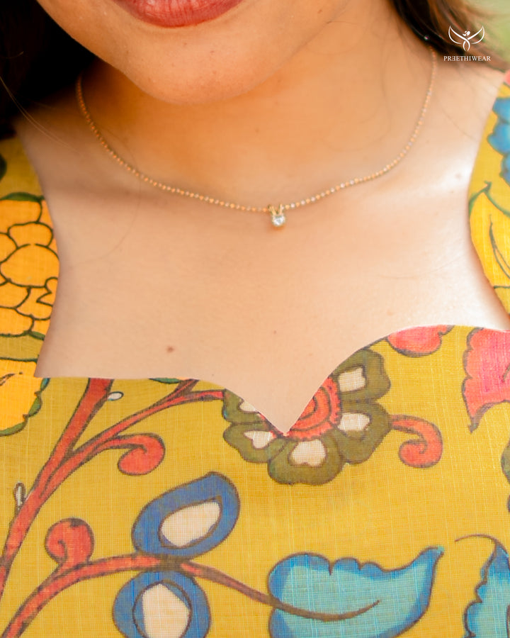 Pratiksha Kalamkari Maternity Dress