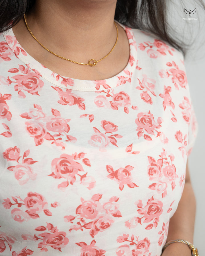 Moira1  SoftCotton Full Length Maternity Loungewear