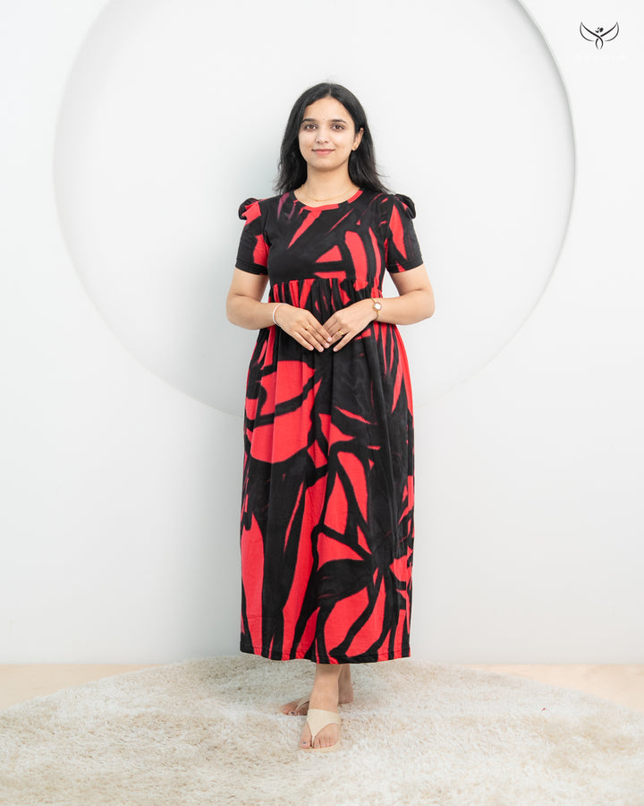 Josephine  SoftCotton Full Length  Maxi Loungewear