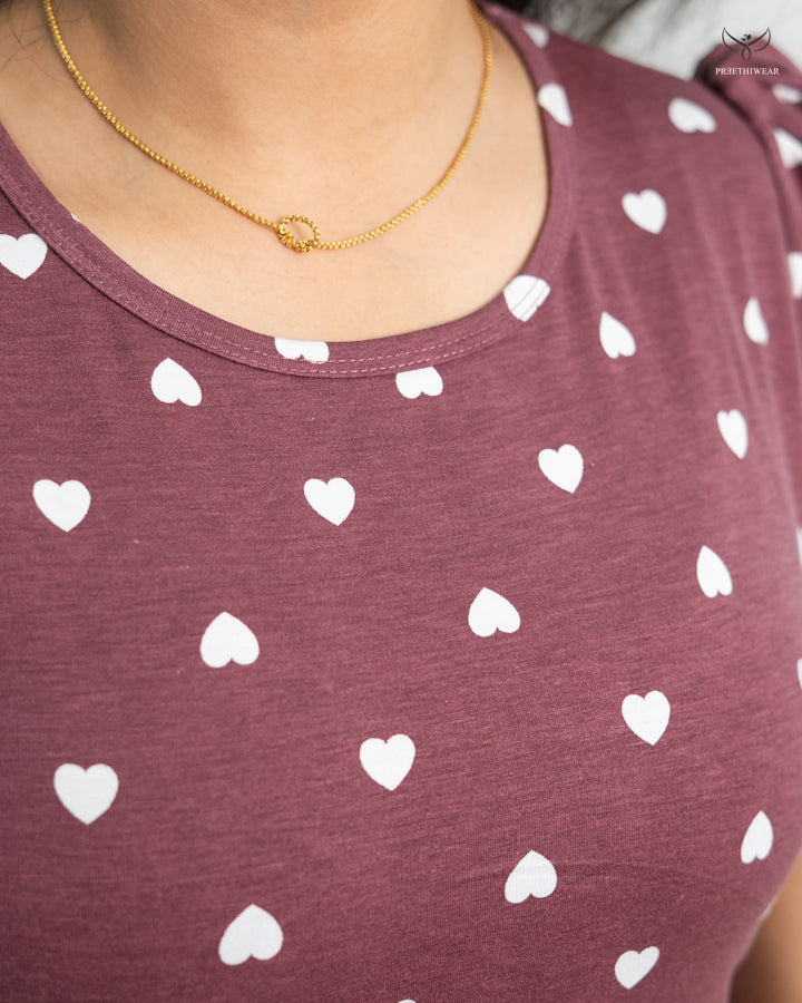 Amruta SoftCotton Full Length Maternity Loungewear