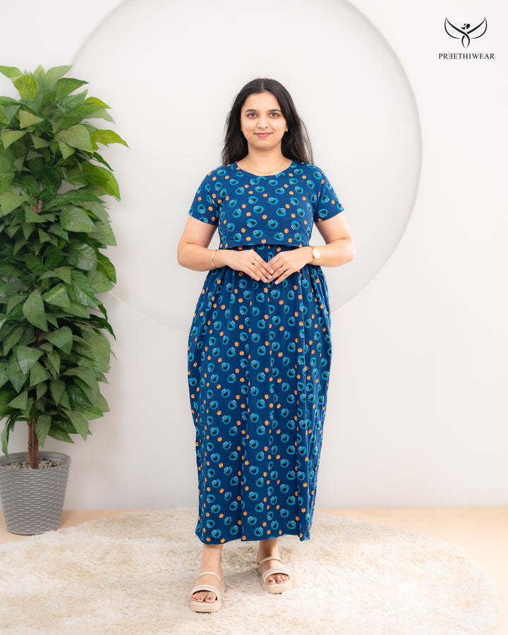 Freya Soft Cotton Full Length Maternity Loungewear
