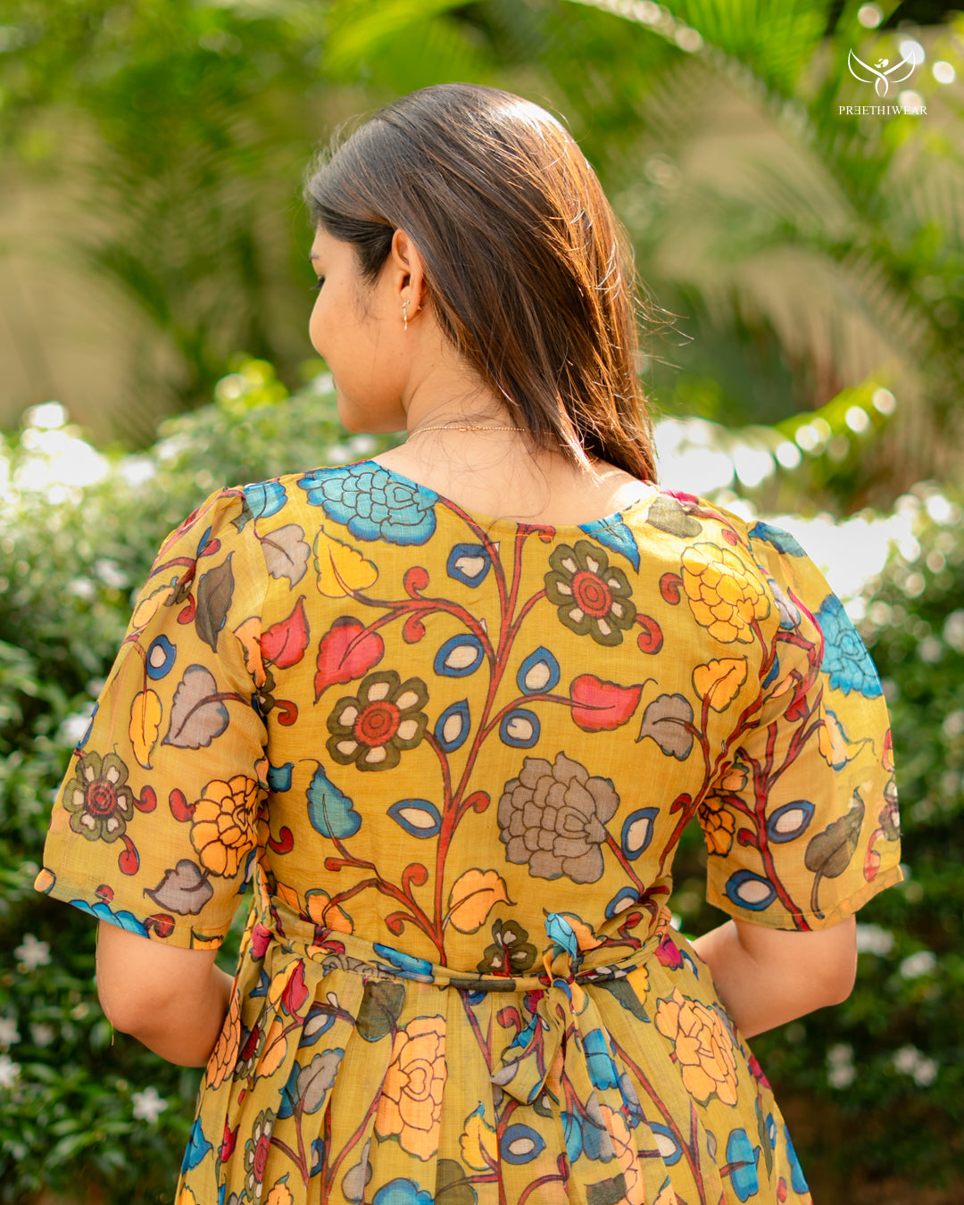 Pratiksha Kalamkari Maternity Dress