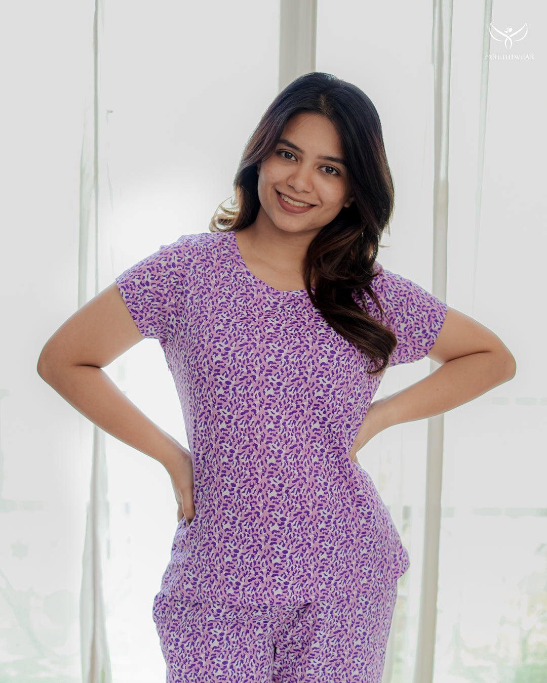 Vibha Lounge Wear Shorts