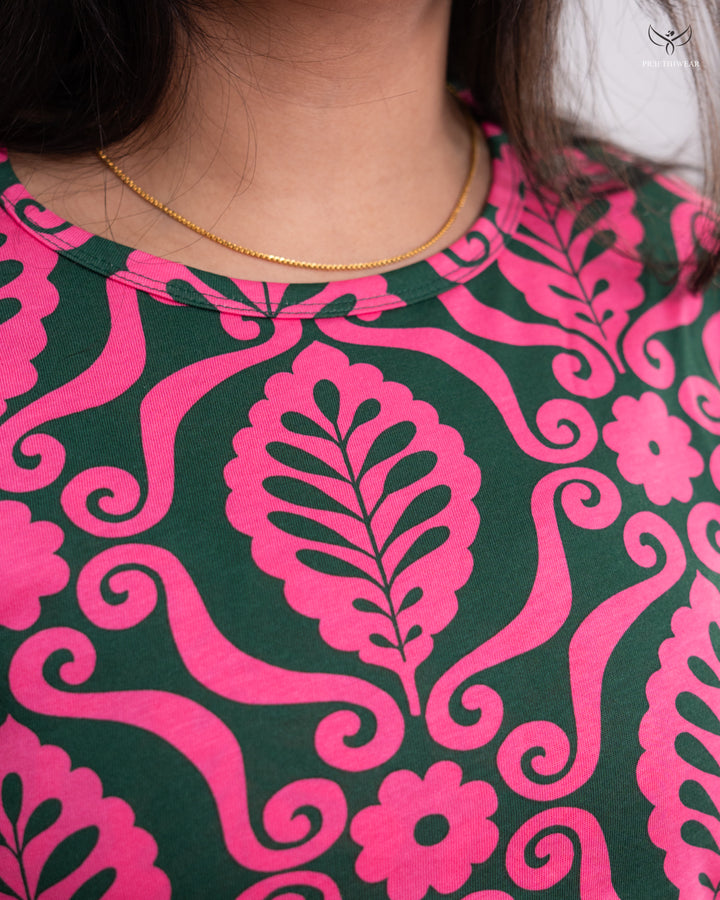 Aalia SoftCotton Full Length Maternity Loungewear