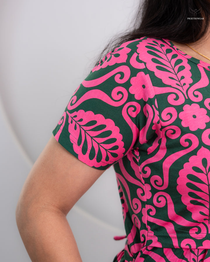 Aalia SoftCotton Full Length Maternity Loungewear