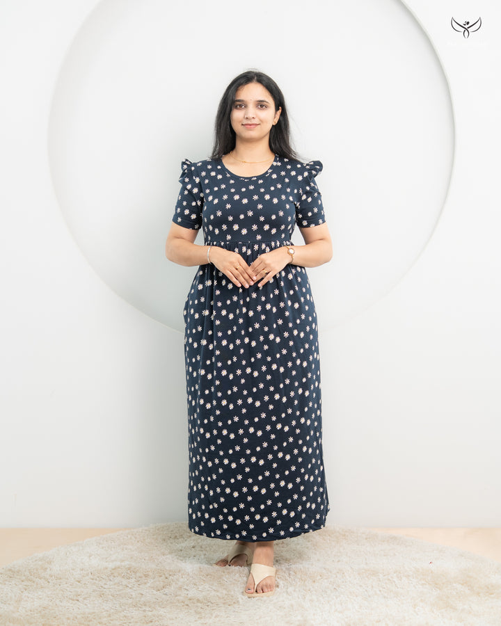 Yoga SoftCotton Full Length  Maxi Loungewear