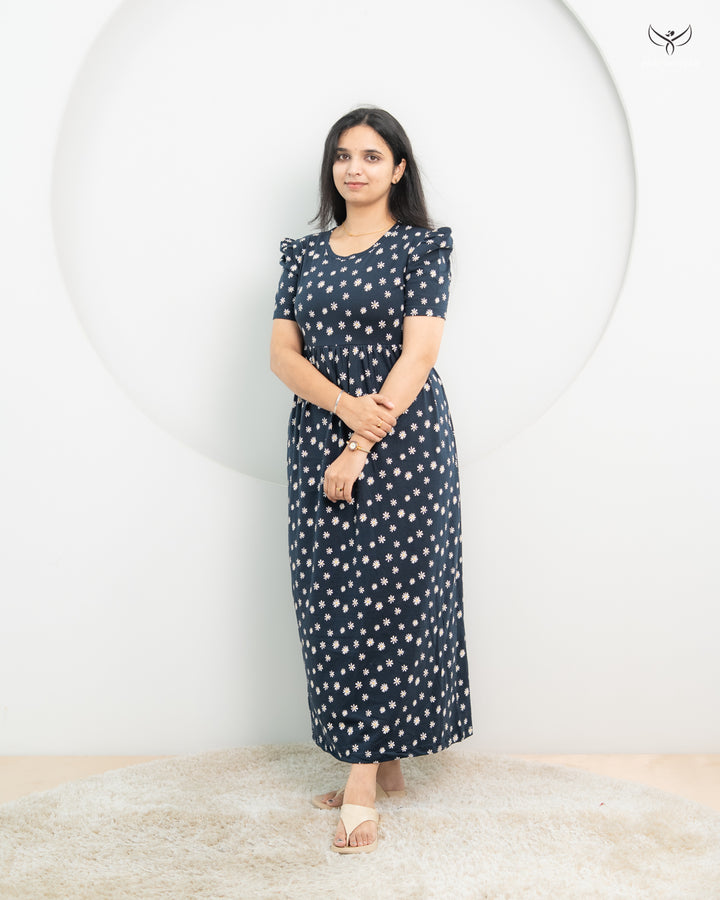 Yoga SoftCotton Full Length  Maxi Loungewear