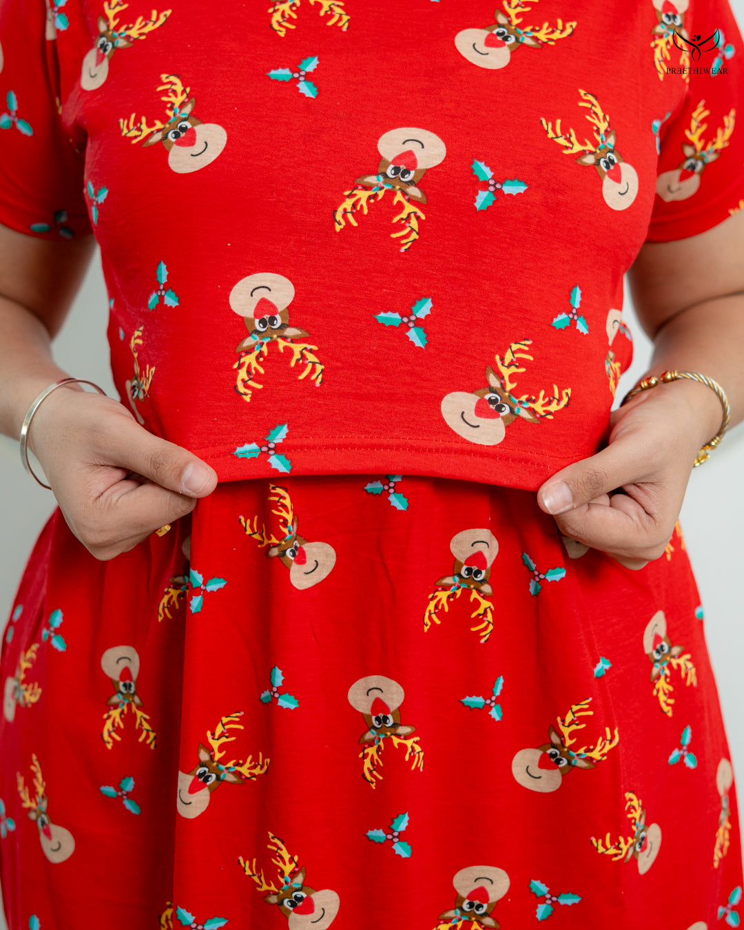 Jemina Soft Cotton Full Length Maternity Loungewear