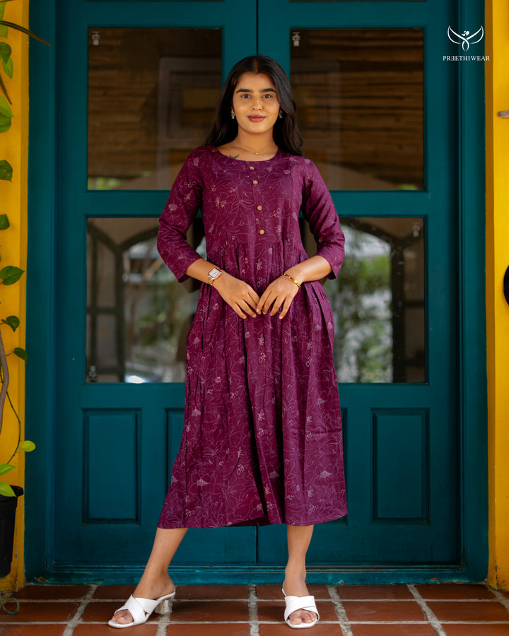 Pallavi5 Maternity Dress(PREORDER-AUG17)