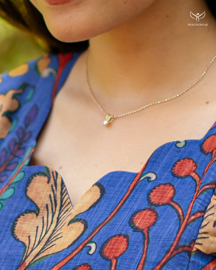 Charmi Kalamkari  Maternity Dress