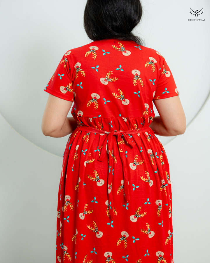 Jemina Soft Cotton Full Length Maternity Loungewear