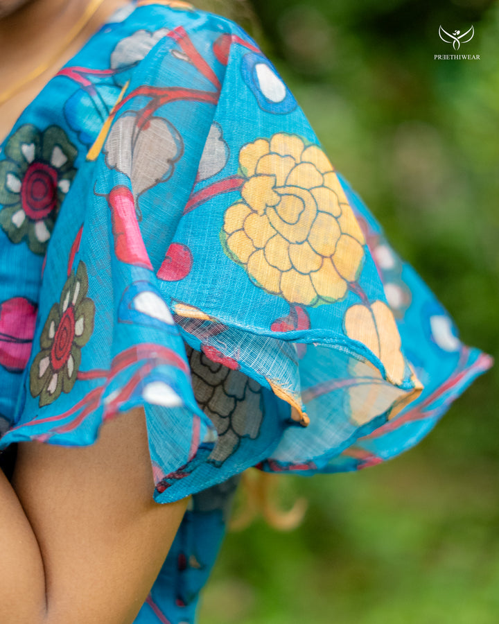 Akansha Kalamkari  Maternity Dress