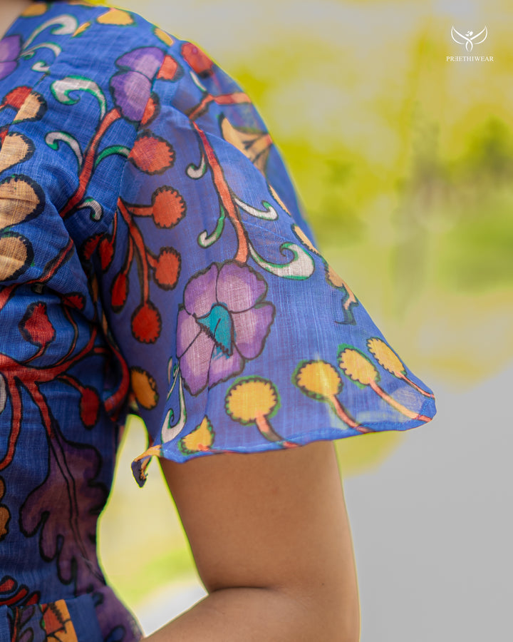 Charmi Kalamkari  Maternity Dress