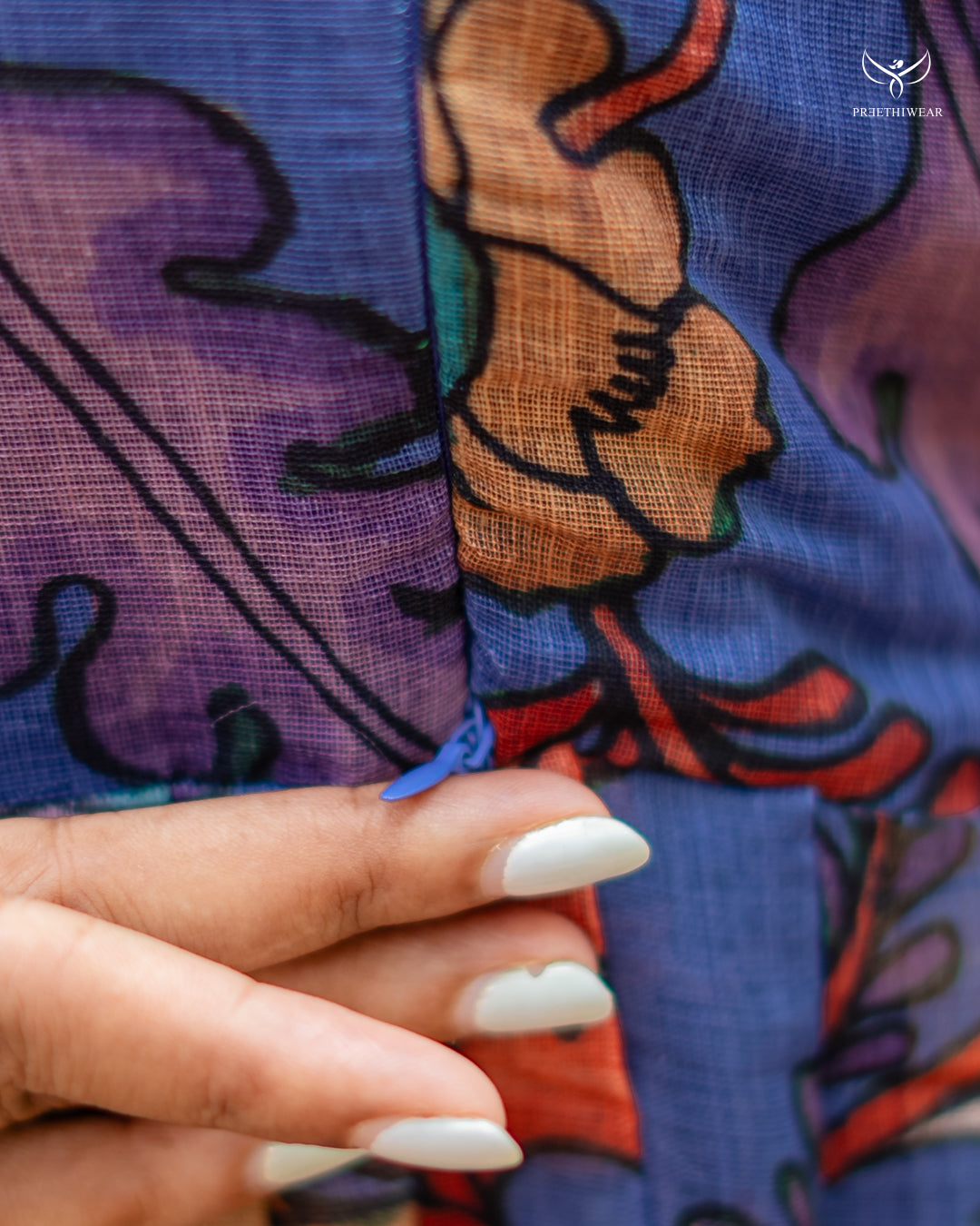Charmi Kalamkari  Maternity Dress