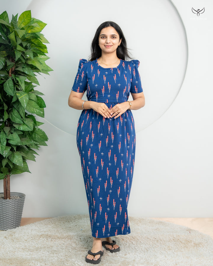 Elina SoftCotton Full Length Maternity Loungewear