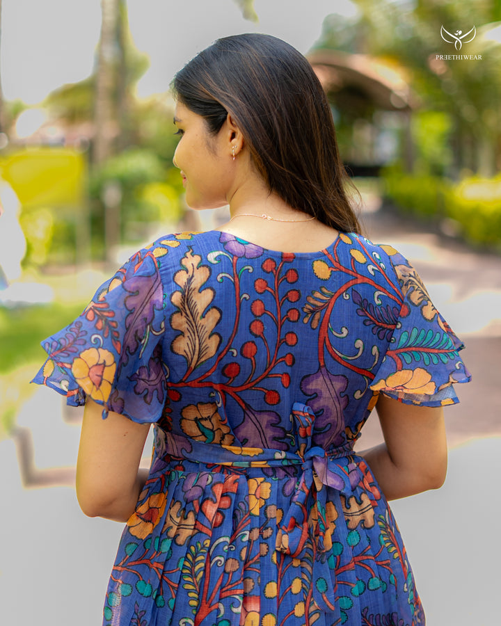 Charmi Kalamkari  Maternity Dress