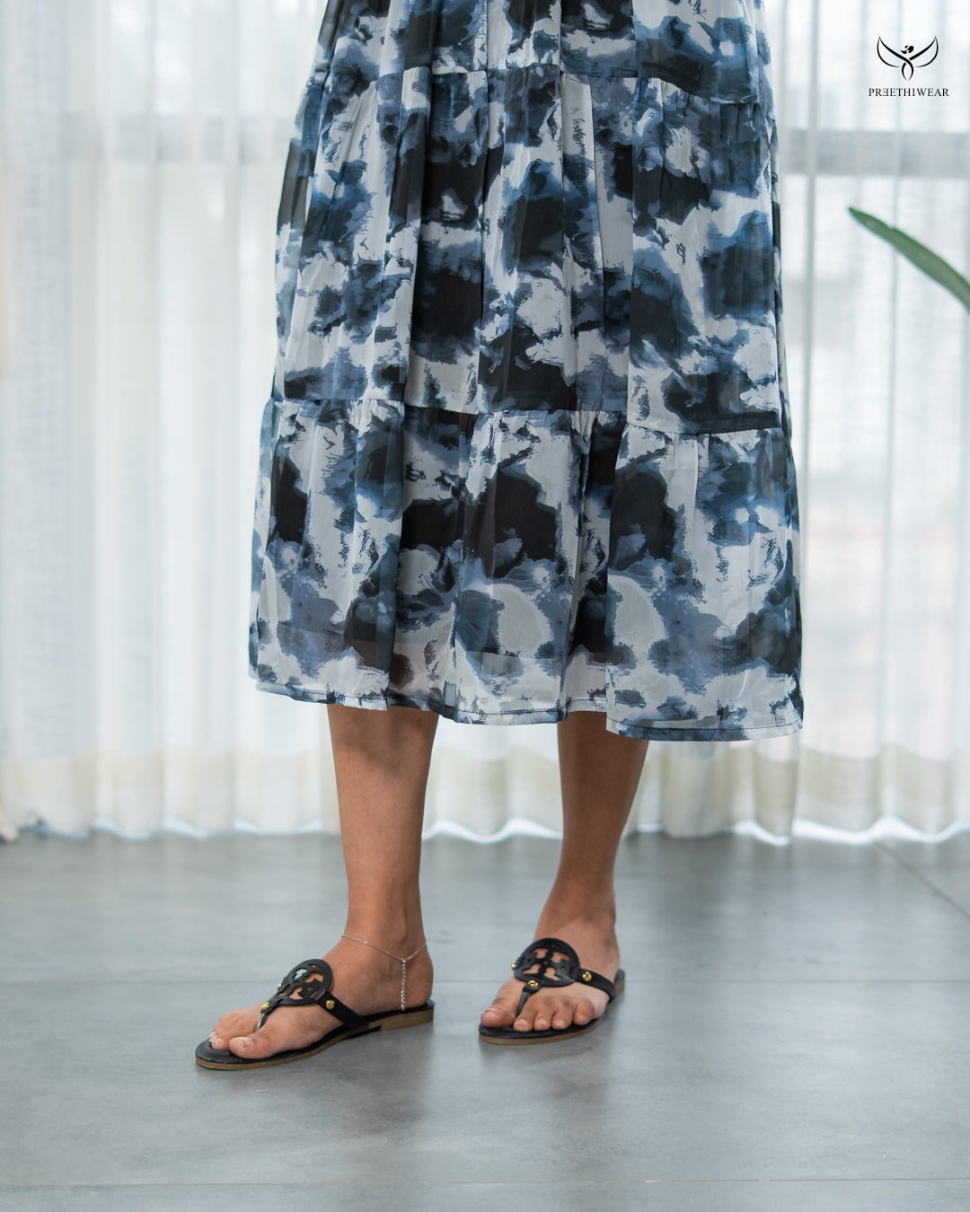 Jayathi  Maternity Dress with center Zip