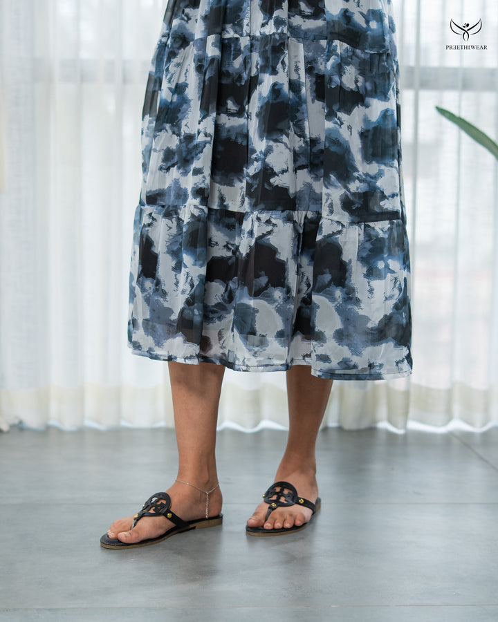 Jayathi  Maternity Dress with center Zip