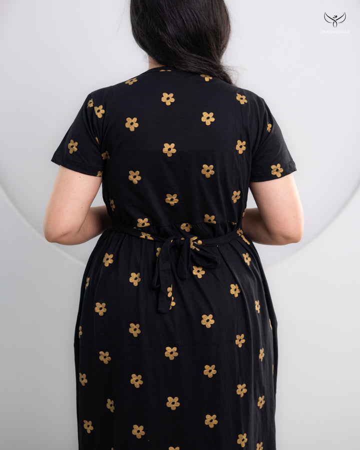 Roshni Soft Cotton Full Length Maternity Loungewear