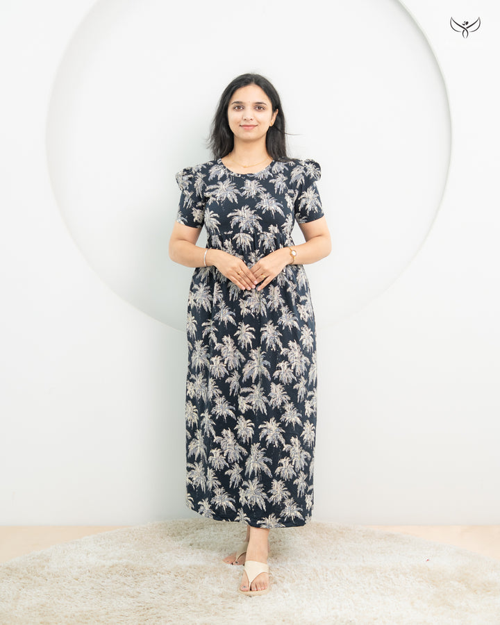 Sonia SoftCotton Full Length  Maxi Loungewear