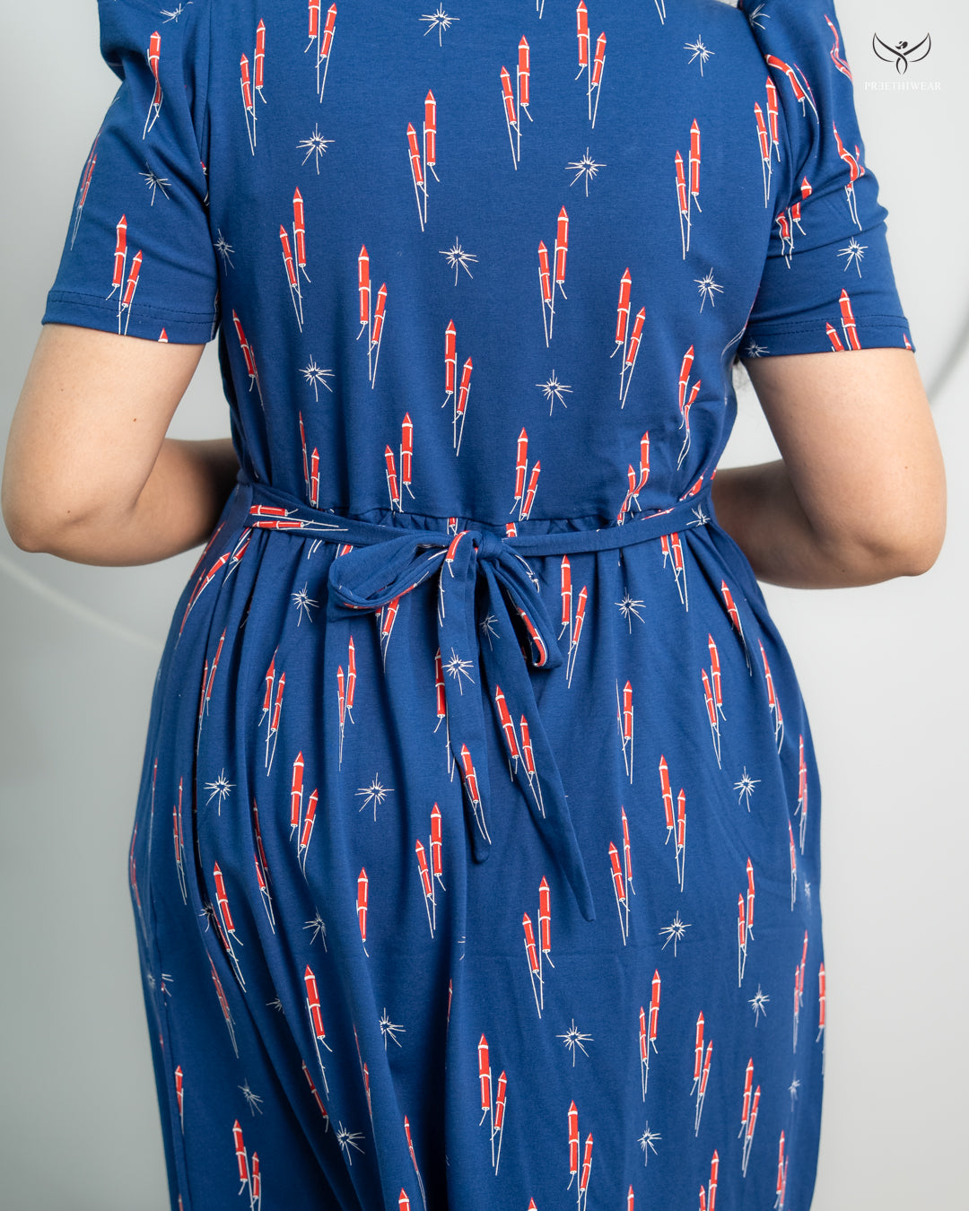 Elina SoftCotton Full Length Maternity Loungewear