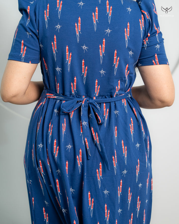 Elina SoftCotton Full Length Maternity Loungewear