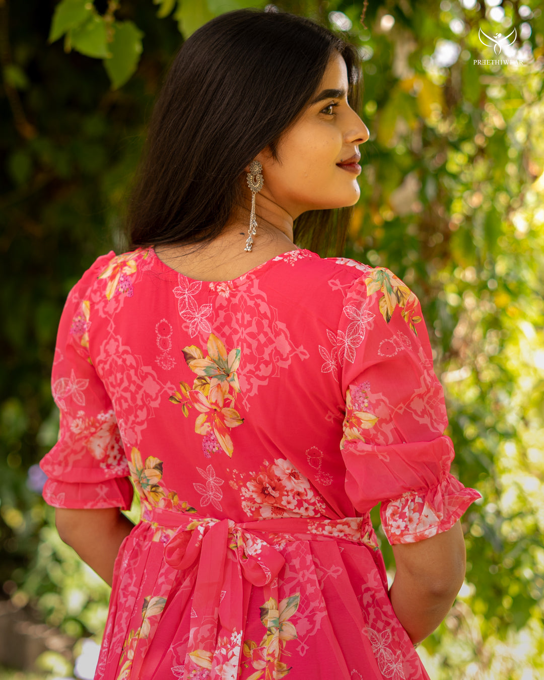 Nethra4 Maternity Dress with center Zip
