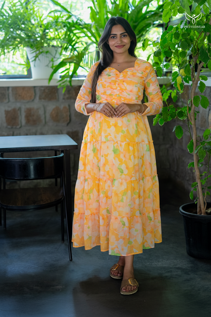 Pragathi Maternity Dress with center Zip