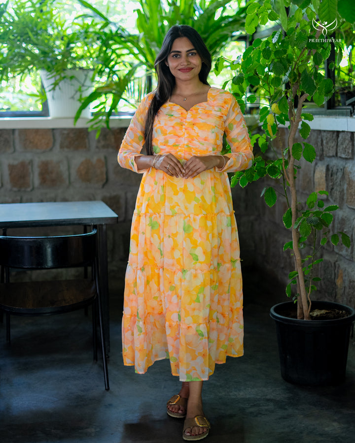 Pragathi Maternity Dress with center Zip