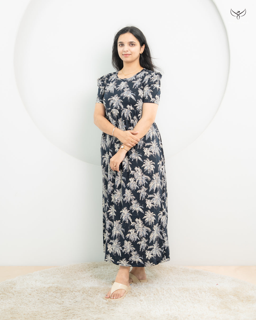Sonia SoftCotton Full Length  Maxi Loungewear