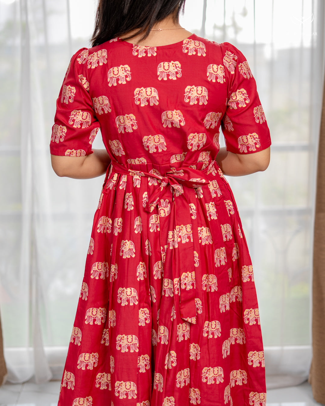 Amber Maternity Dress with center Zip