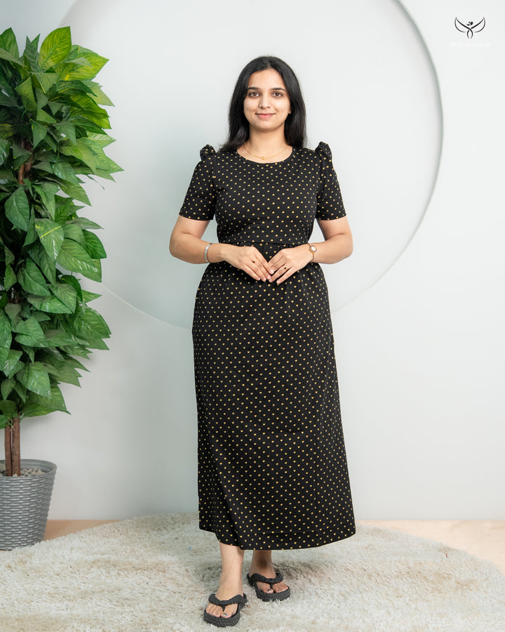 Manali4 SoftCotton Full Length Maternity Loungewear