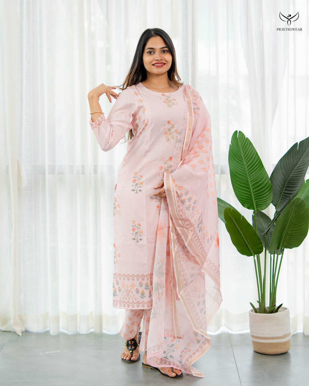 Poojitha1 Maternity Dress