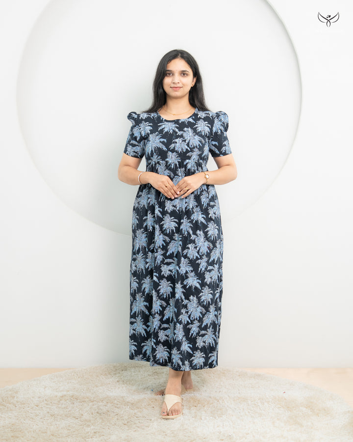 Linie1  SoftCotton Full Length  Maxi Loungewear