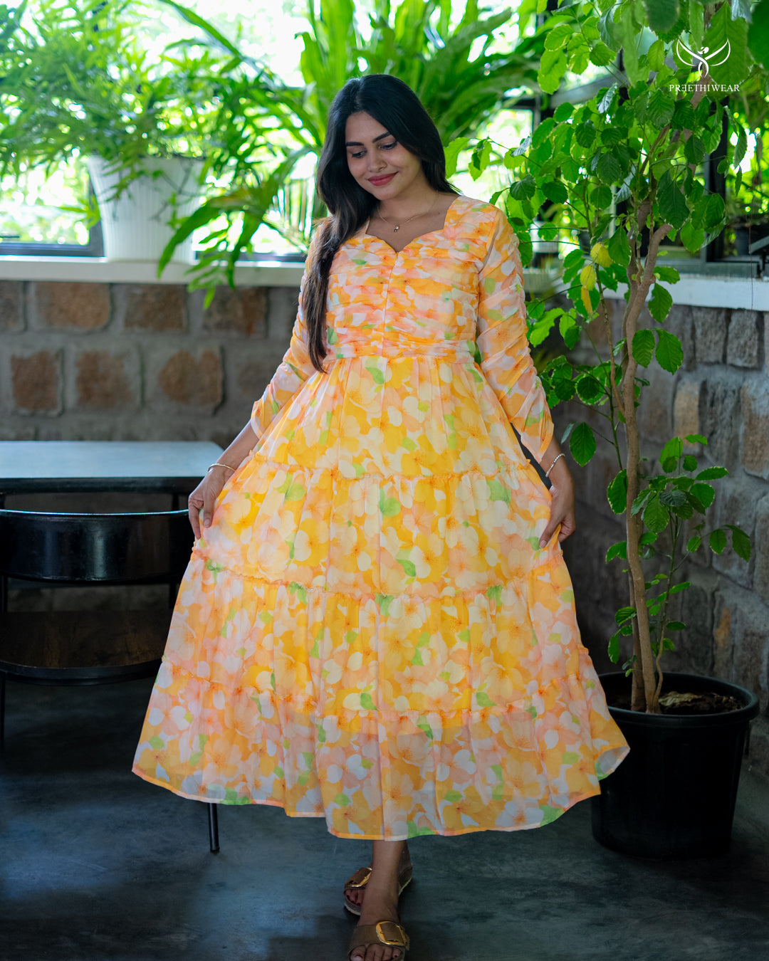 Pragathi Maternity Dress with center Zip