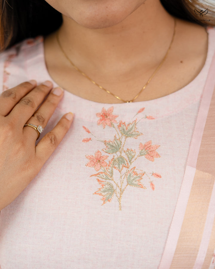 Poojitha1 Maternity Dress