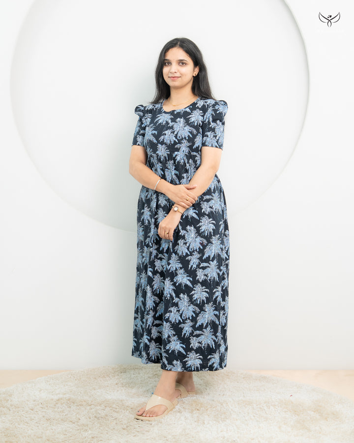 Linie1  SoftCotton Full Length  Maxi Loungewear