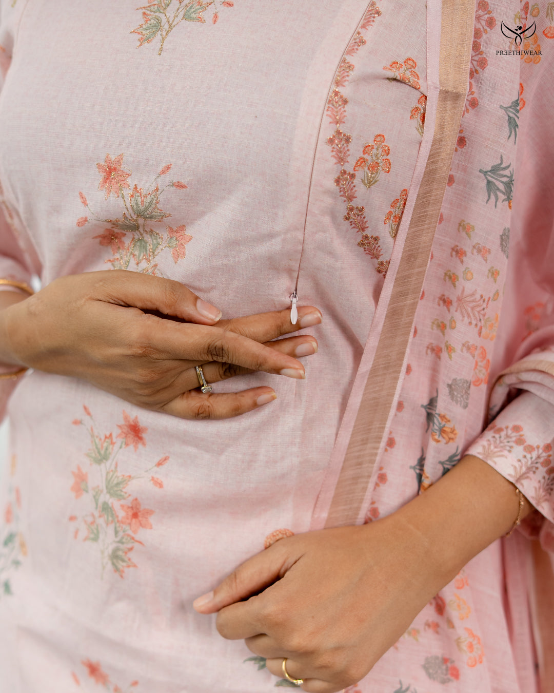 Poojitha1 Maternity Dress