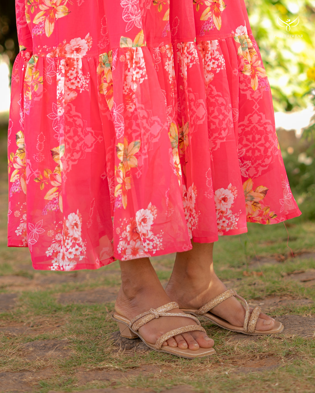 Nethra4 Maternity Dress with center Zip