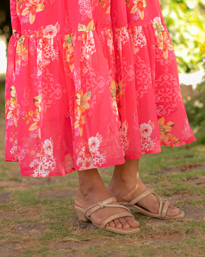 Nethra4 Maternity Dress with center Zip