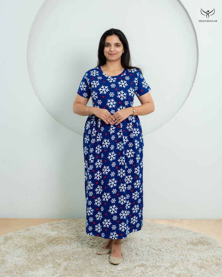 Trupti SoftCotton Full Length Maternity Loungewear