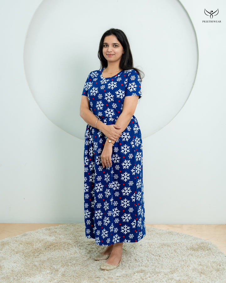 Trupti SoftCotton Full Length Maternity Loungewear