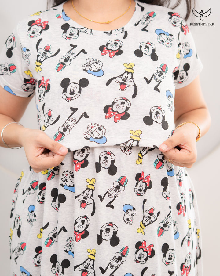 Rikita Soft Cotton Full Length Maternity Loungewear