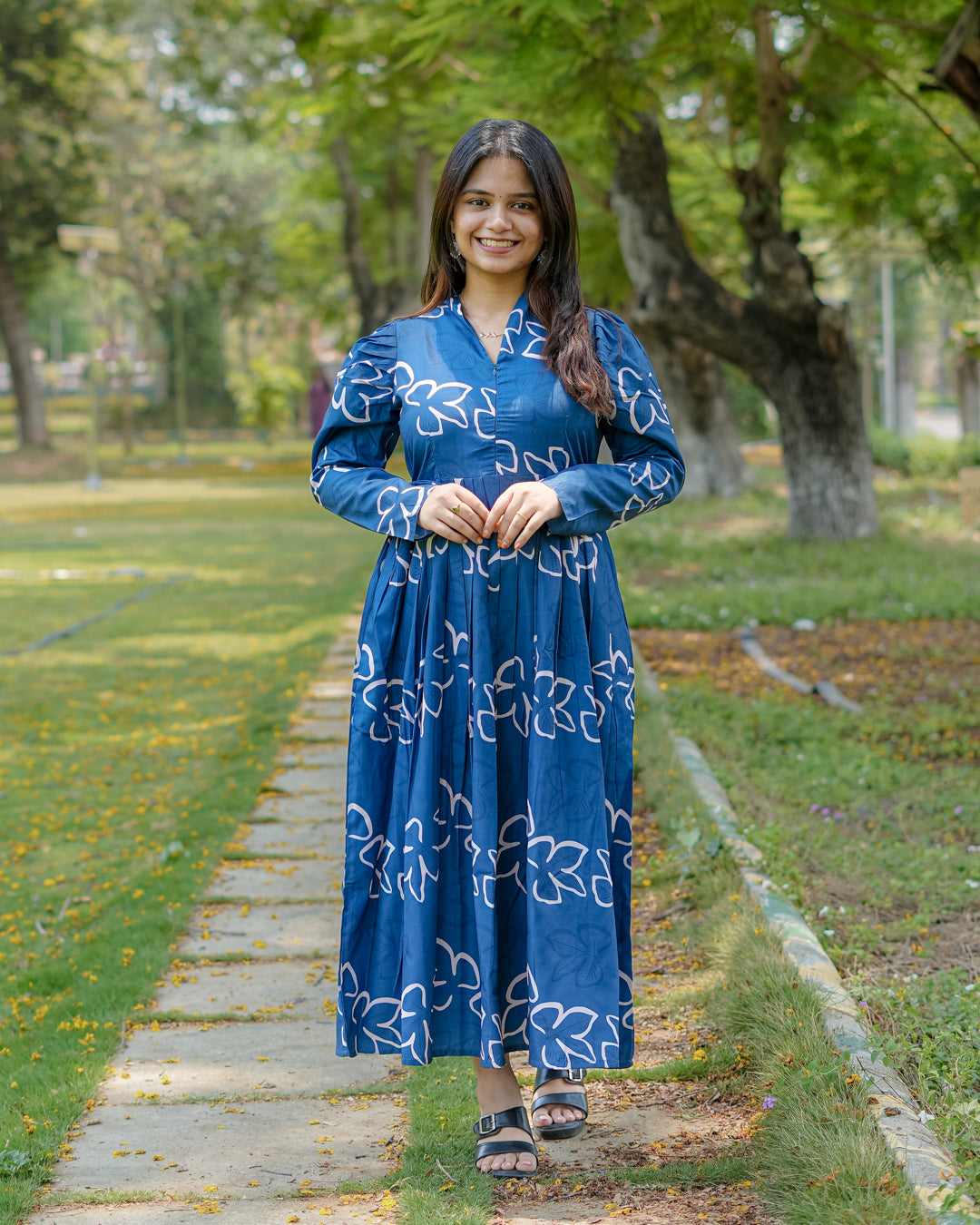 Subhi  Maternity Dress with center Zip