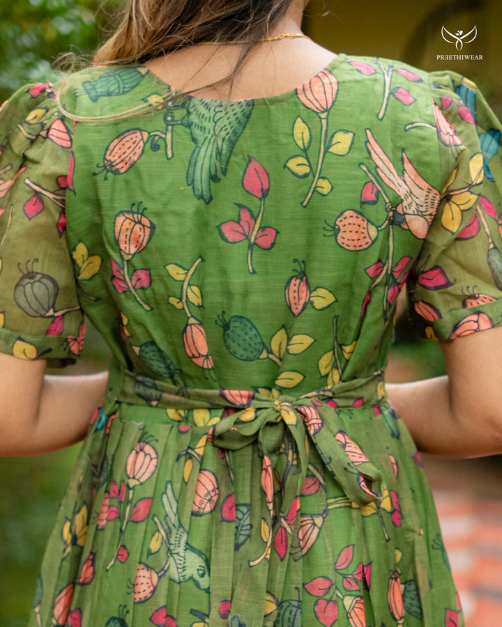 Smita4 Kalamkari  Maternity Dress