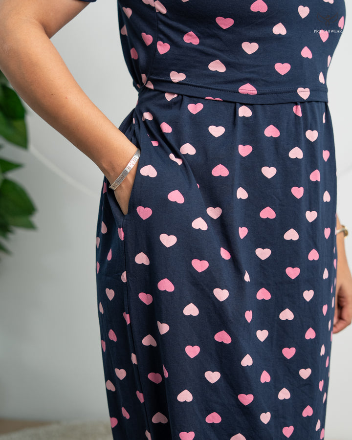 Kiruthika6  SoftCotton Full Length Maternity Loungewear